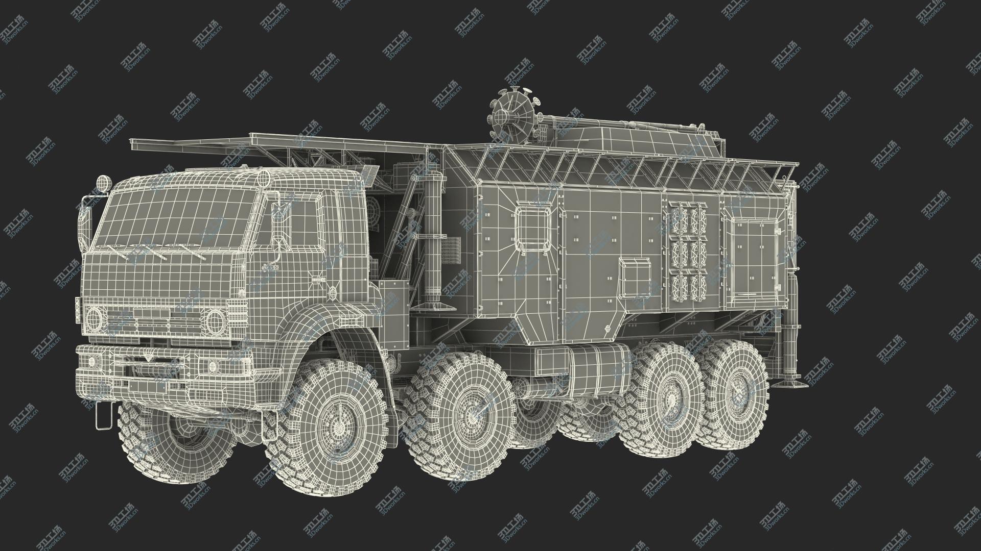 images/goods_img/20210319/3D Krasukha 4 Mobile Electronic Warfare System Rigged/5.jpg